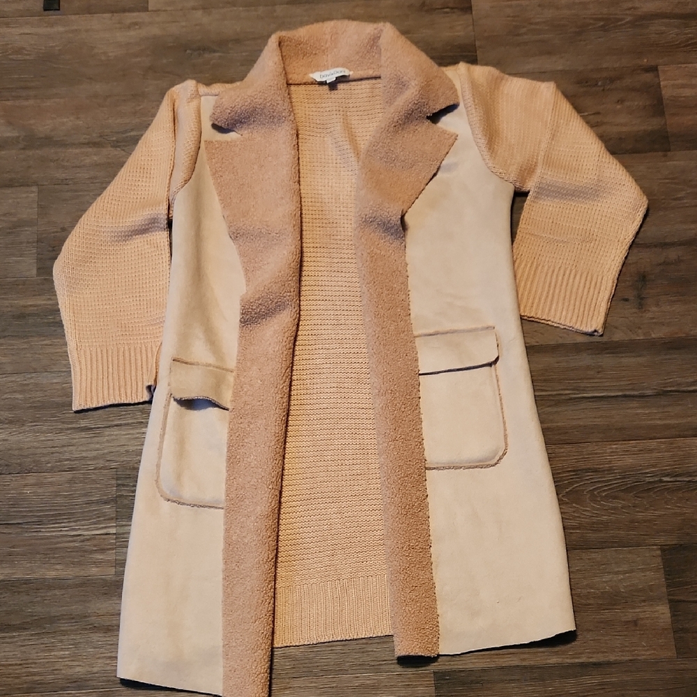 Davi & Dani Long Knit Cardigan - Size Small